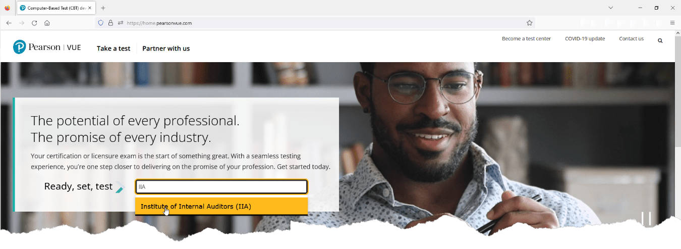 Booking IIA exam